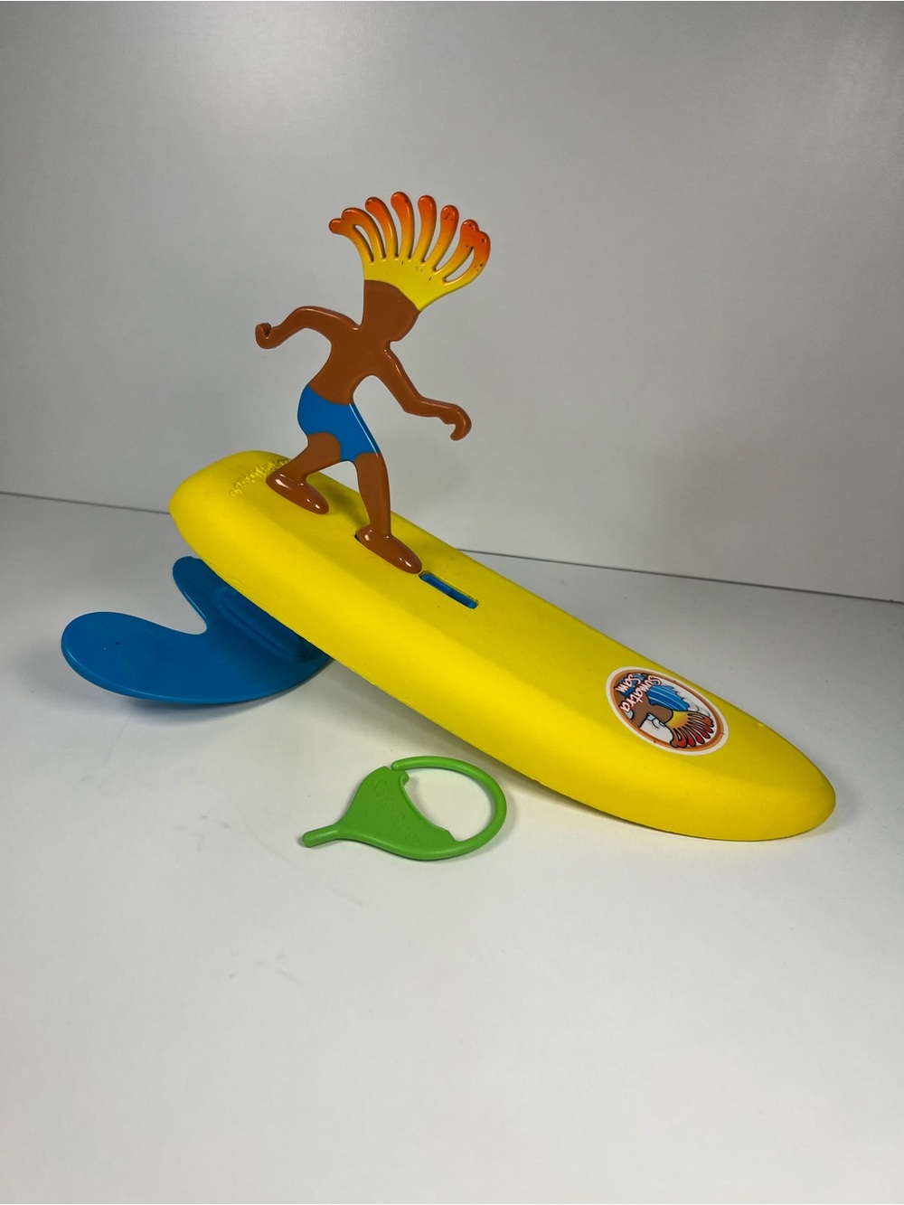 Surfer Dudes Classics Wave Powered Mini-Surfer, Sumatra Sam